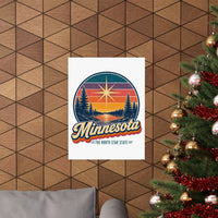 Minnesota North Star Poster