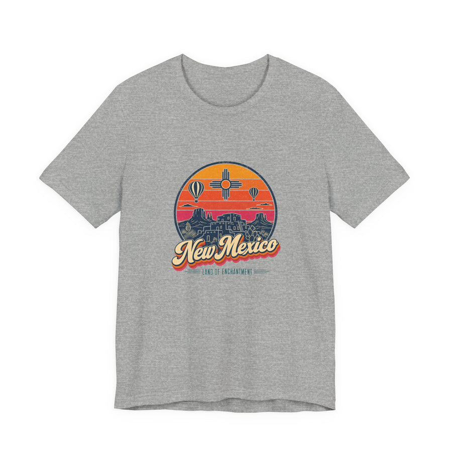 New Mexico Retro Sunset Tee