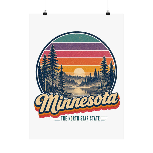Minnesota Pine Forests Poster