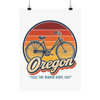 Oregon Bike Culture Poster