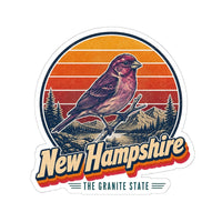 New Hampshire Purple Finch Sticker