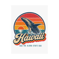 Hawaii Humpback Whale Poster