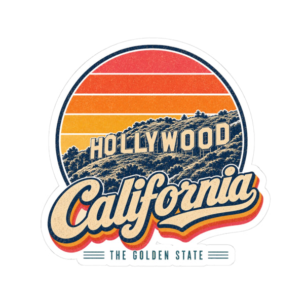 California Hollywood Sign Sticker