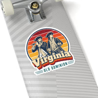 Virginia Colonial Williamsburg Fife Drum Sticker