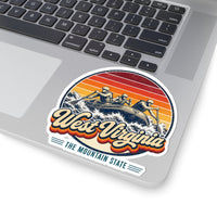 West Virginia Whitewater Rafting Sticker