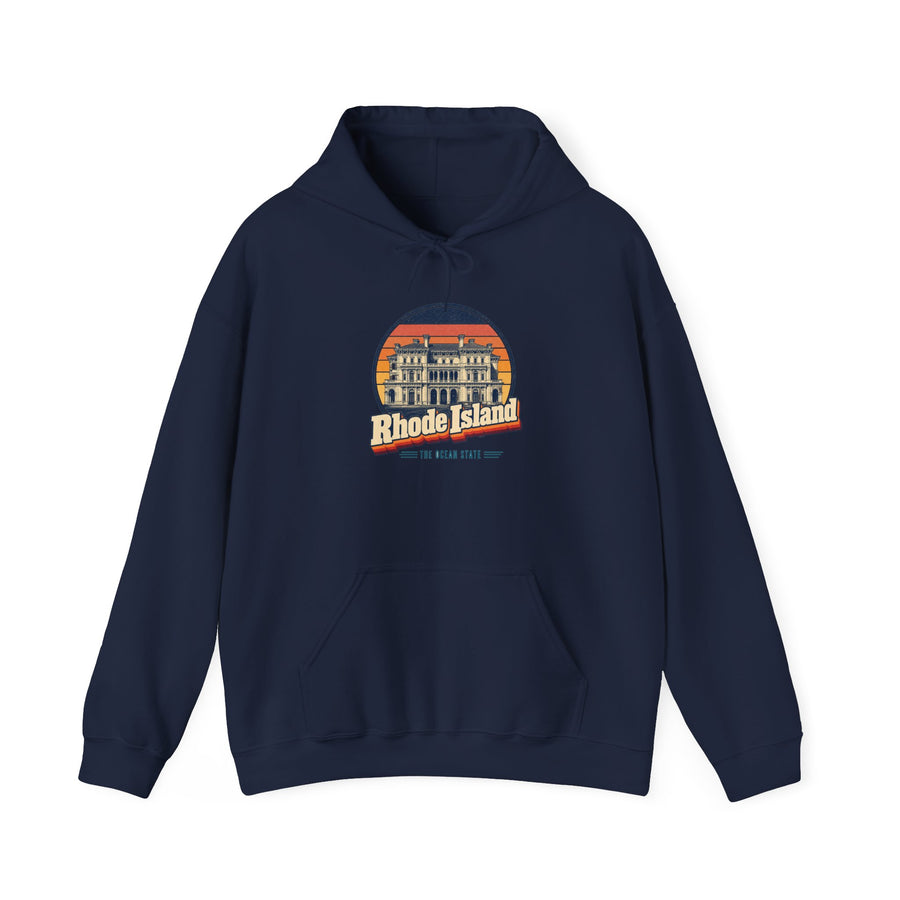 Rhode Island Newport Mansion Hoodie