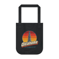 Oklahoma Oil Derrick Tote Bag