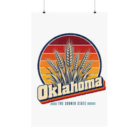 Oklahoma Wheat Fields Poster