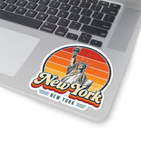New York City Retro Sunset Sticker