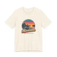 Minnesota Canoe On A North Lake Tee