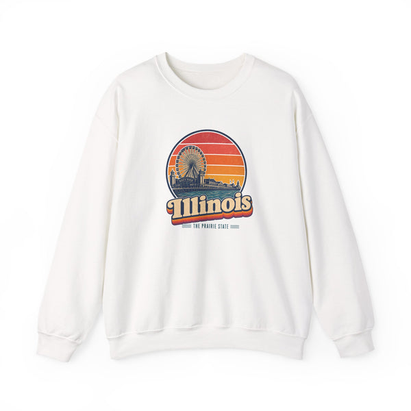 Illinois Navy Pier Ferris Wheel Sweatshirt