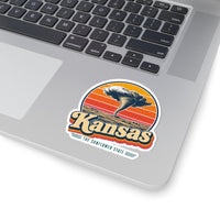 Kansas Tornado On The Plains Sticker
