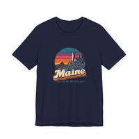 Maine Retro Sunset Tee