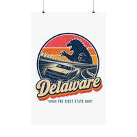 Delaware Monster Mile Racing Poster