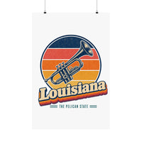 Louisiana Jazz Trumpet Poster