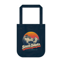 South Dakota Retro Sunset Tote Bag