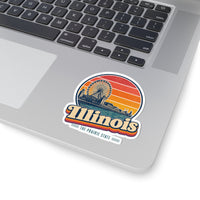 Illinois Navy Pier Ferris Wheel Sticker