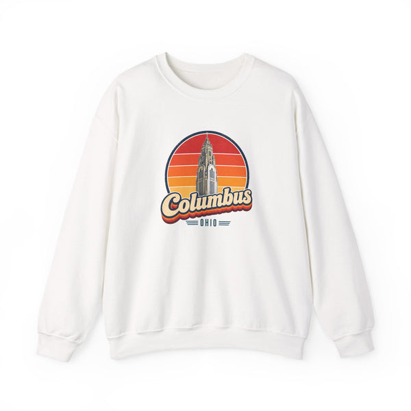 Columbus Retro Sunset Sweatshirt