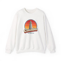 Columbus Retro Sunset Sweatshirt