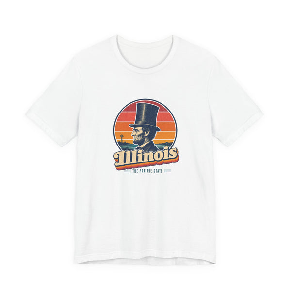 Illinois Lincoln Stovepipe Hat Tee