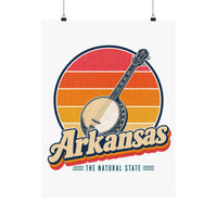 Arkansas Ozark Folk Banjo Poster
