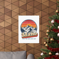 Idaho Sun Valley Skiing Poster