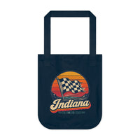 Indiana Checkered Flag Tote Bag