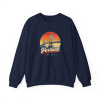 Portland Retro Sunset Sweatshirt