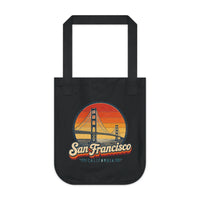 San Francisco Retro Sunset Tote Bag