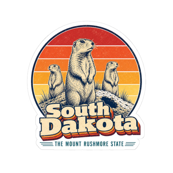 South Dakota Prairie Dogs Sticker