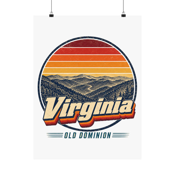 Virginia Blue Ridge Mountains Poster