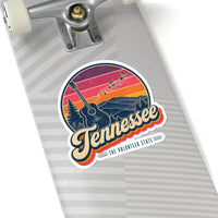 Tennessee Retro Sunset Sticker