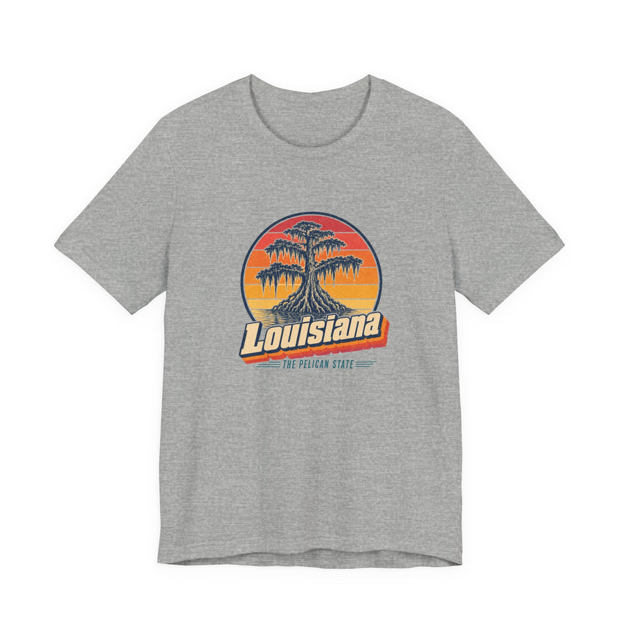 Louisiana Bayou Cypress And Moss Tee
