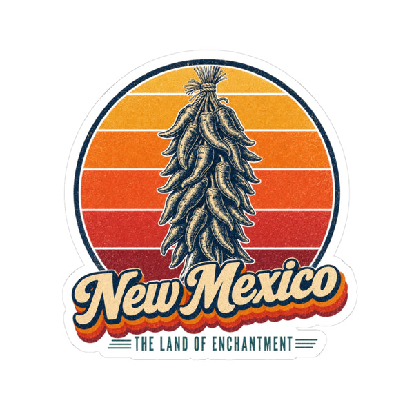 New Mexico Green Chile Ristra Sticker