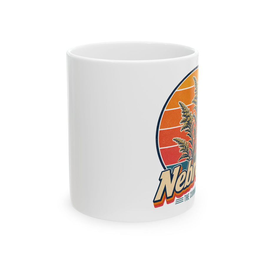 Nebraska Goldenrod Mug