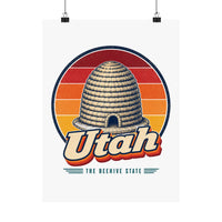 Utah Beehive Poster