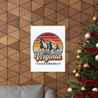 Virginia Chincoteague Ponies Poster