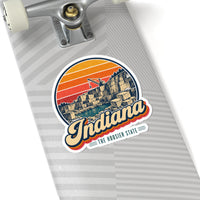 Indiana Limestone Quarry Sticker
