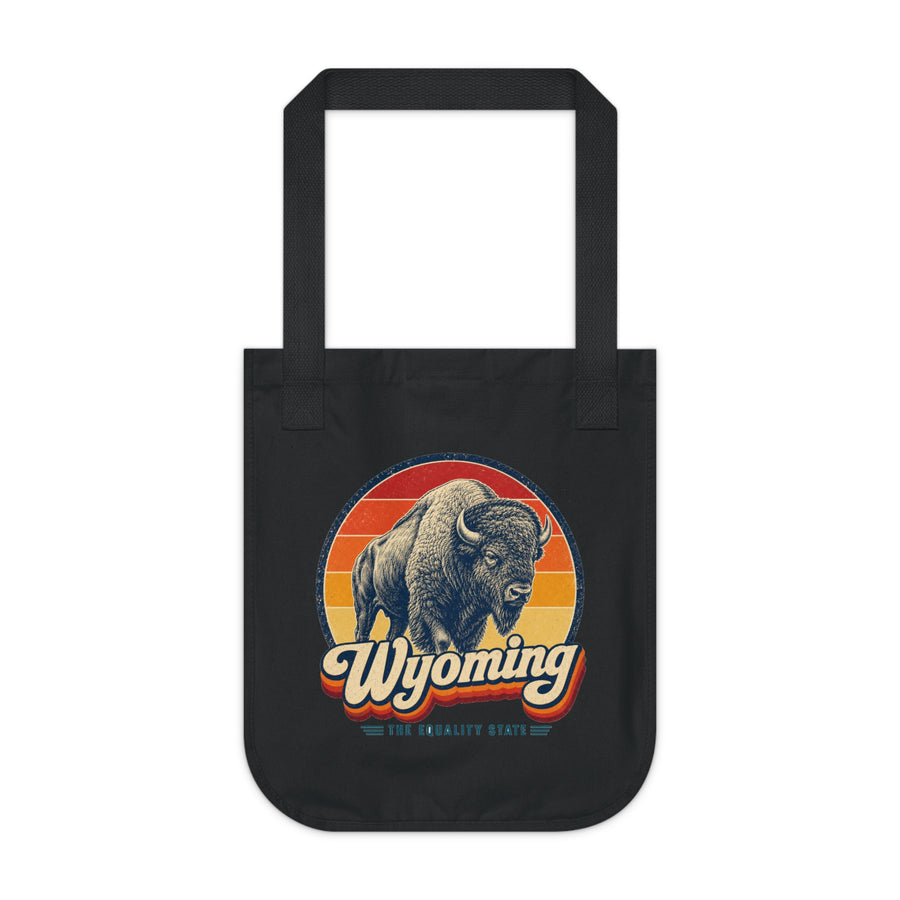 Wyoming Bison Tote Bag