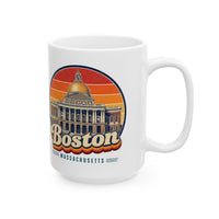 Boston Retro Sunset Mug