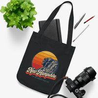 New Hampshire Old Man Of The Mountain Tote Bag