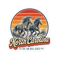 North Carolina Outer Banks Wild Horses Sticker