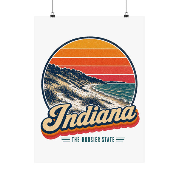 Indiana Indiana Dunes Poster