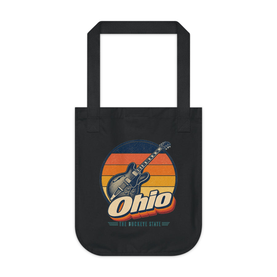 Ohio Rock And Roll Guitar Tote Bag