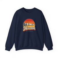 Houston Retro Sunset Sweatshirt