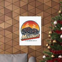 Missouri Bbq Ribs And Burnt Ends Poster