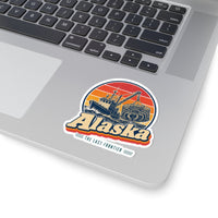 Alaska King Crab Fishing Sticker