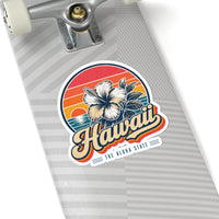Hawaii Hibiscus Flower Sticker