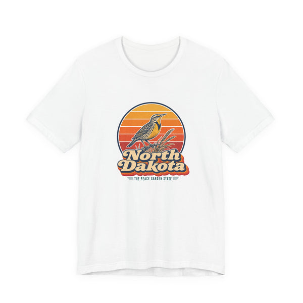 North Dakota Western Meadowlark Tee