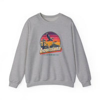 Louisiana Retro Sunset Sweatshirt